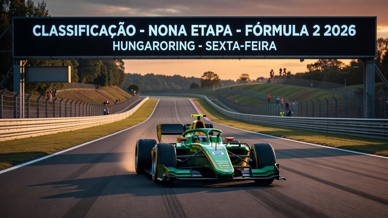 A Fórmula 2 fechou a sexta-feira no **Hungaroring** com a classificação da nona etapa da temporada 2026.