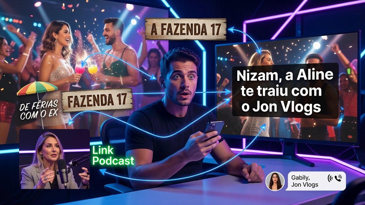 Nizam relembra affair de Aline Mineiro e cita Jon Vlogs em live