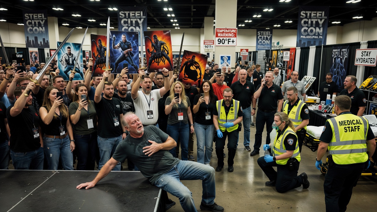 Christopher Lambert passa mal e desmaia em convenção na Filadélfia