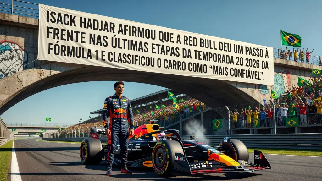 Isack Hadjar afirmou que a Red Bull deu um passo à frente nas últimas etapas da temporada 2026 da Fórmula 1 e classificou o carro como “mais confiável”.